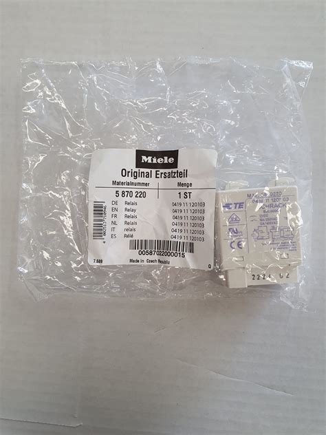 miele heater relay replacement|Miele Dishwasher Heater Relay 